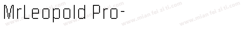 MrLeopold Pro字体转换